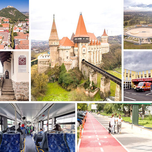 Investiții europene transformă județul Hunedoara