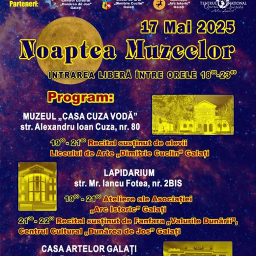 Noaptea Muzeelor la Muzeul de Istorie "Paul Paltanea" din Galați