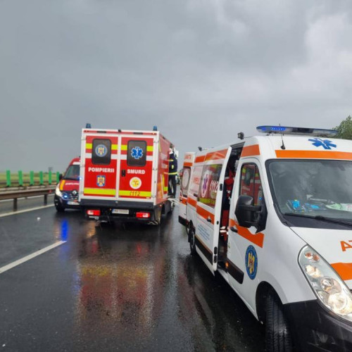 Accident grav pe autostrada A1, lângă Nădlac