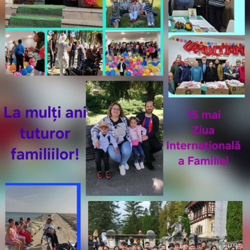 Importanța familiei subliniată de DGASPC Dâmbovița de Ziua Internațională a Familiei