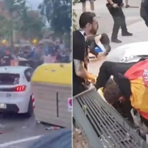 Incident în Barcelona în timpul meciului Espanol – FC Barcelona