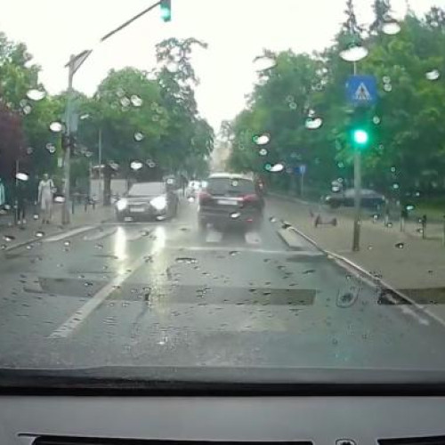 Incident rutier aproape de tragedie în Cluj