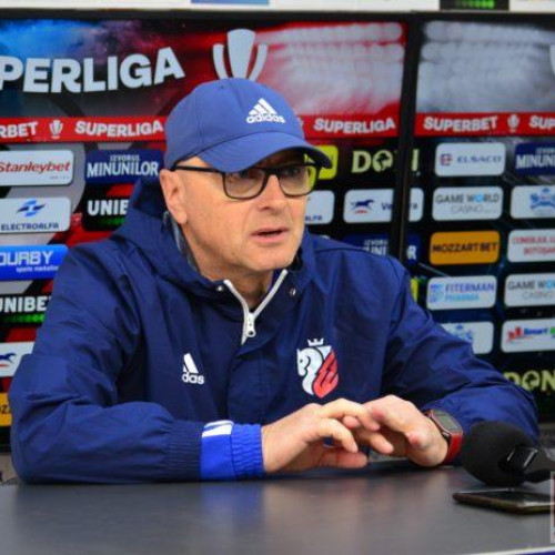 Antrenorul Leo Grozavu subliniază importanța fanilor înainte de meciul cu FC Hermannstadt