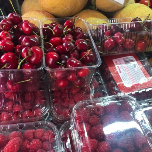 Cireșele de mai au început să apară în piețele din Iași