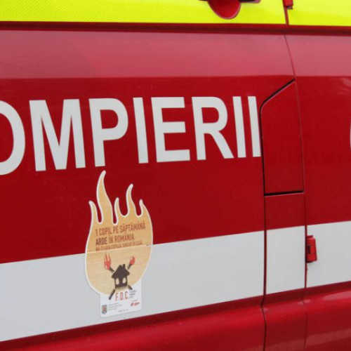Explozie și incendiu în Liesti, două victime