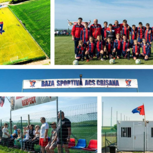 ACS Crisana inaugurează o nouă bază sportivă privată în mijlocul naturii
