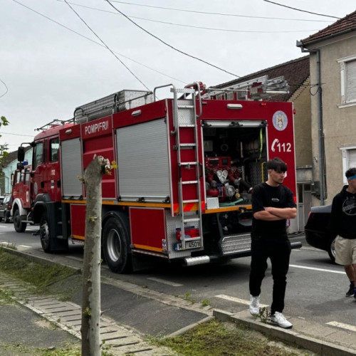 Incendiu într-o casă din Lipova