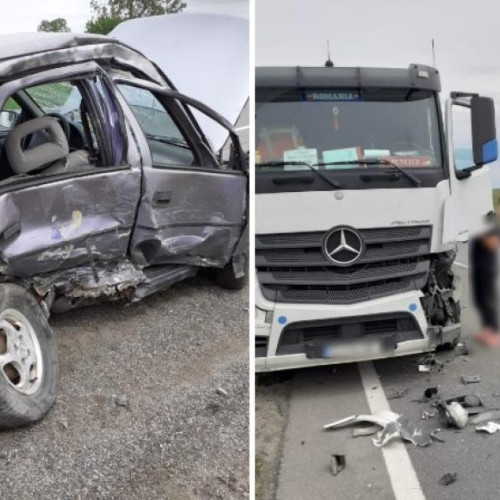 Accident rutier pe DN1 E60, între Huedin și Oradea