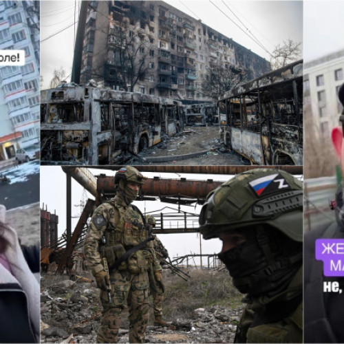 Rusia folosește influencerii pentru a controla percepția asupra Mariupolului