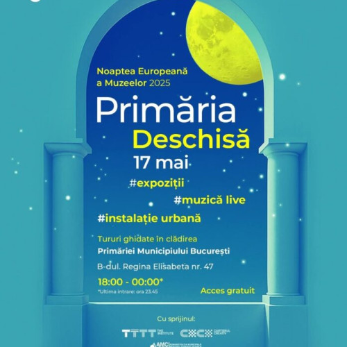 Primăria Municipiului București deschide ușile pentru Noaptea Europeană a Muzeelor