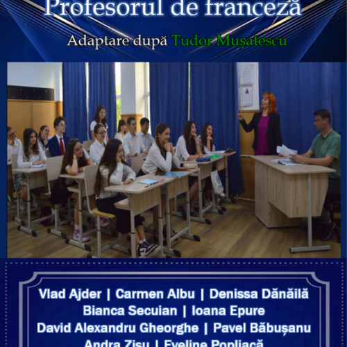 "Profesorul de franceză", noul spectacol de la Teatru pe Teavă