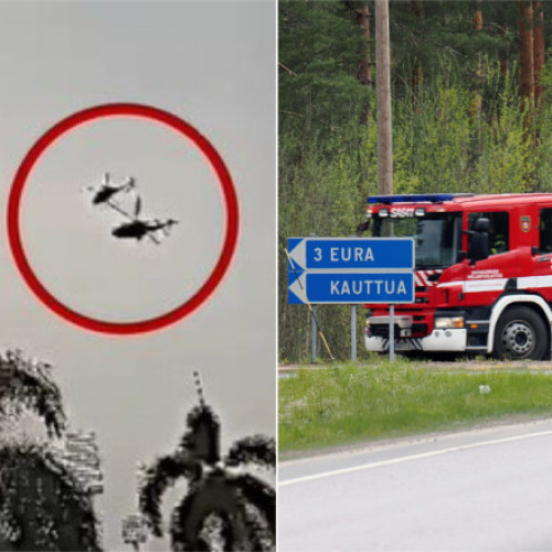 Ciocnire fatală între două elicoptere în Finlanda