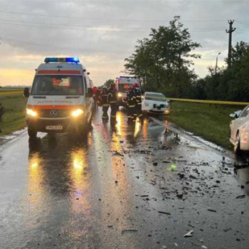Accident grav în Otvesti, Timis: O femeie a murit și patru persoane sunt rănite