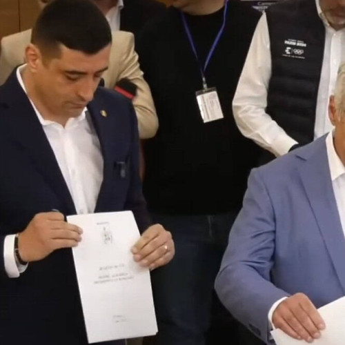 George Simion și Călin Georgescu la vot: declarații și reacții