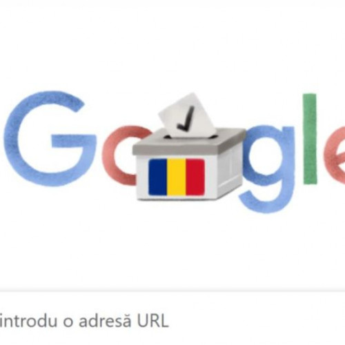 Google sărbătorește alegerile prezidențiale din România cu un doodle special