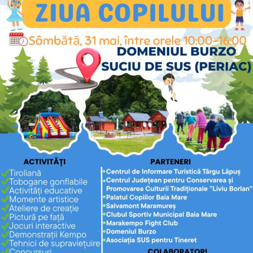 Ziua Copilului sărbătorită în Suciu de Sus