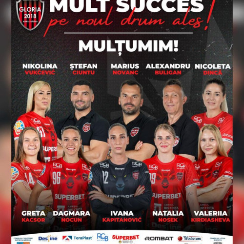 Gloria Bistrița-Năsăud se încheie un sezon de succes