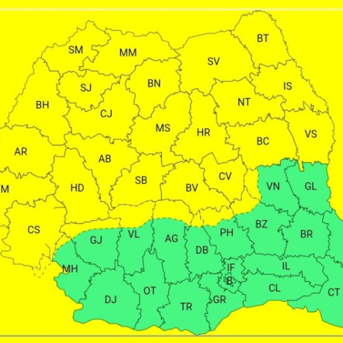 Avertizări meteorologice pentru ziua alegerilor prezidențiale