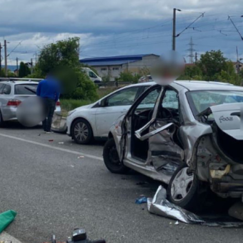 Accident grav pe strada 1 Mai din Dej