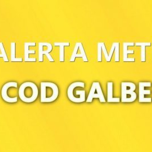 Avertizare meteo de Cod Galben în întreaga țară