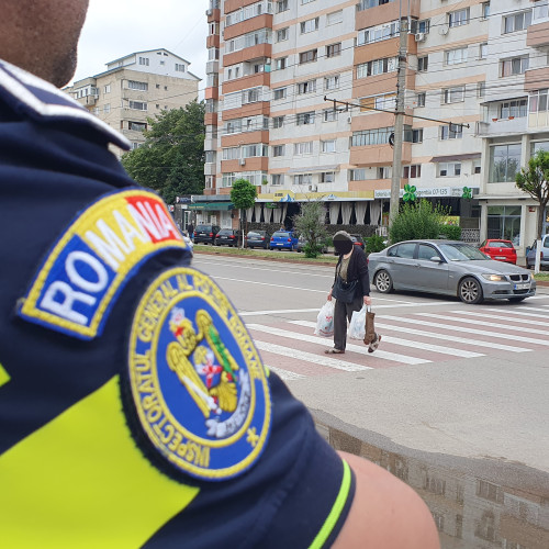 Zeci de pietoni din Botoșani sancționați pentru încălcarea regulilor de circulație