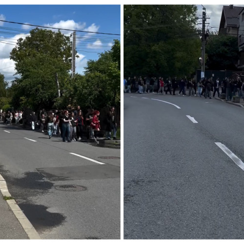 Studentii clujeni marturisesc importanta votului printr-un mars pacific