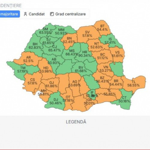 Nicușor Dan câștigă alegerile în județul Galați