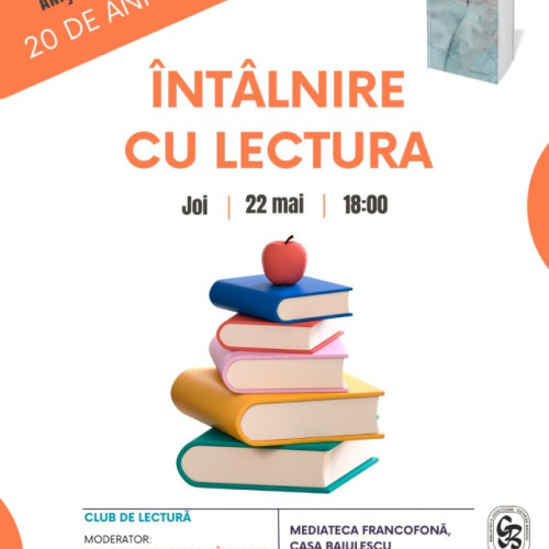 Biblioteca George Baritiu organizează întâlnire cu lectura