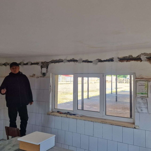 Teius: Hala de lactate din piața agroalimentară se modernizează