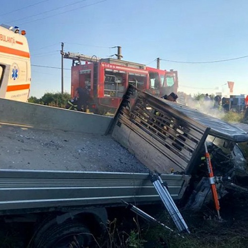 Accident rutier în Moftinu Mic