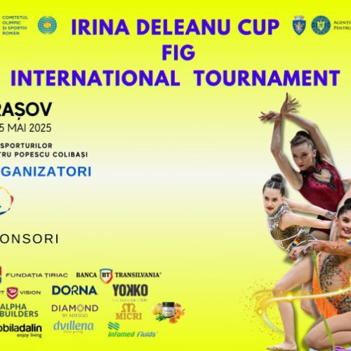Concurs internațional de gimnastică ritmică la Brașov
