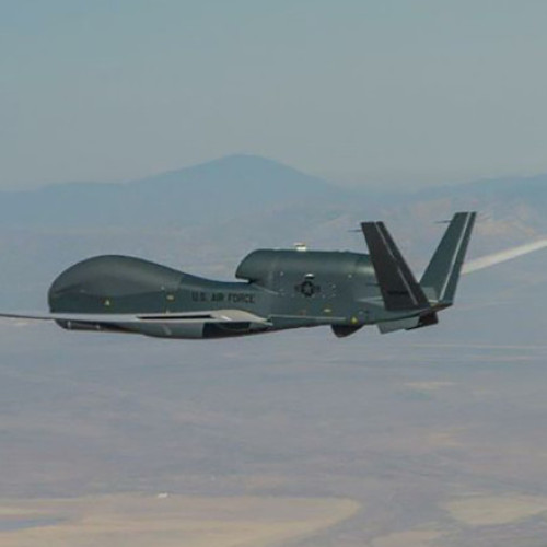 Drona americană RQ-4B Global Hawk a executat un zbor de recunoaștere în Marea Neagră