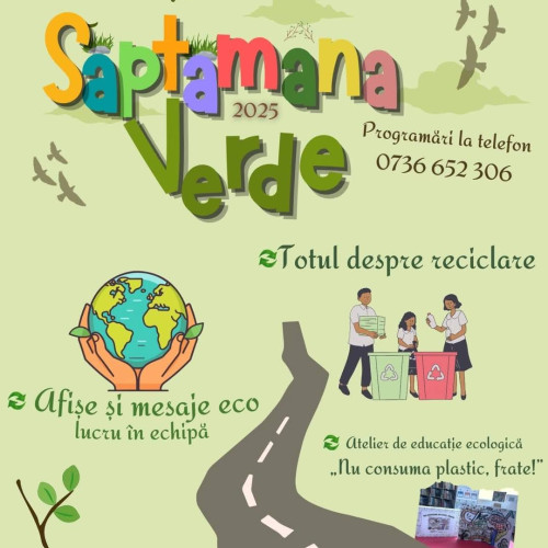 Activitatea "Totul despre reciclare" la Biblioteca Județeană Dâmbovița