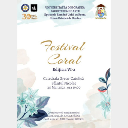Festival Coral la Oradea, Cu Participarea Multe Coruri