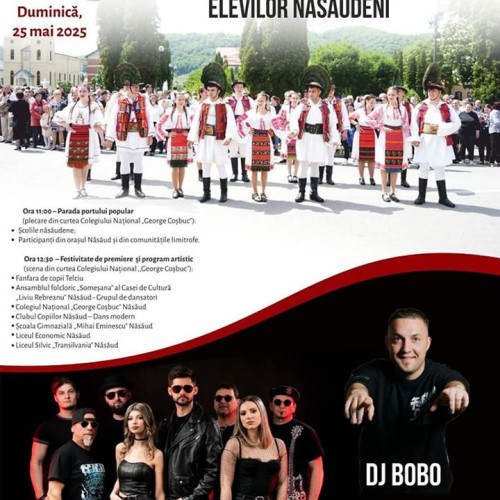 Festivalul tradițional din Năsăud va începe cu o paradă