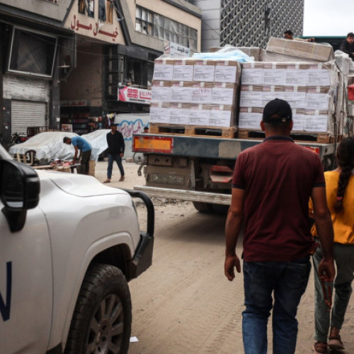 Israelul permite intrarea ajutoarelor umanitare în Fasia Gaza