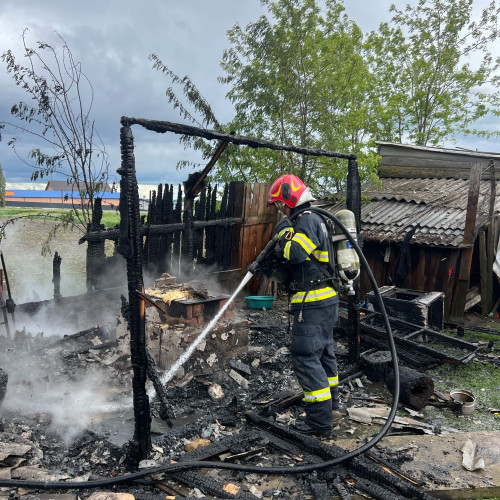 Intervenție de urgență a pompierilor la Podoleni