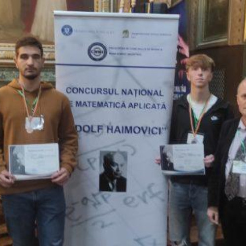 Concursul Național de Matematică Aplicată "Adolf Haimovici" s-a desfășurat la Iași