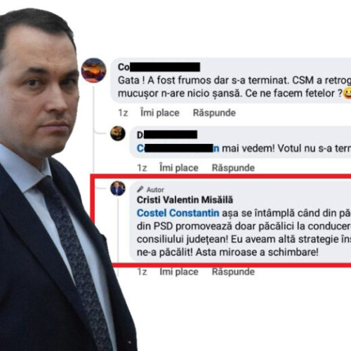 Conflictul dintre primarul Focsaniului și președintele PSD Vrancea, intensificat după votul din duminică