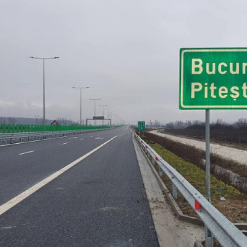 Restricții de trafic pe A1 București-Pitești din cauza lucrărilor