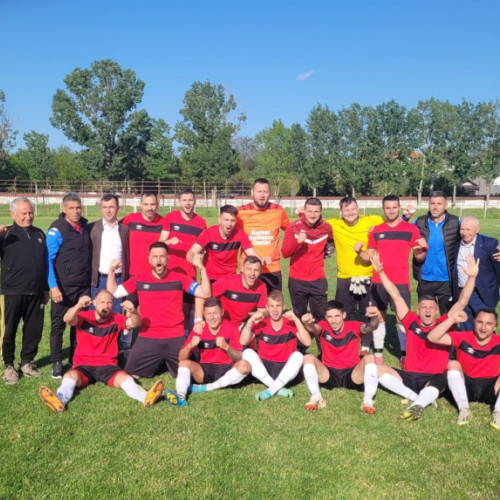 Echipă campioană de fotbal, înfrântă în meciul de la Cudalbi