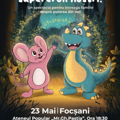 Asociatia Tzitzi-Poc lansează un turneu național cu spectacolul „Noi suntem supereroii noștri”