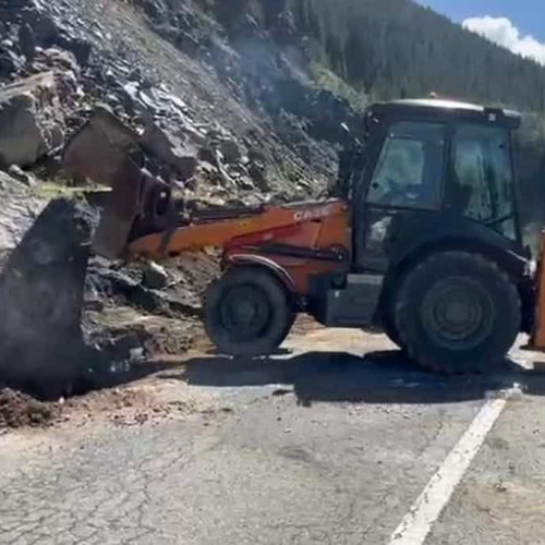 Intervenții rapide pe drumurile naționale din Alba