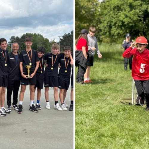 Elevii din Cluj s-au întrecut la competițiile „Prietenii Pompierilor” și „Cu viața mea apăr viața”