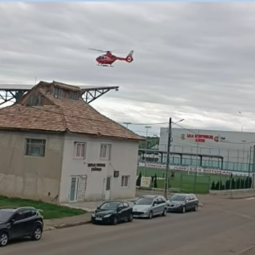 Elicopterul SMURD intervine din nou în Botoșani