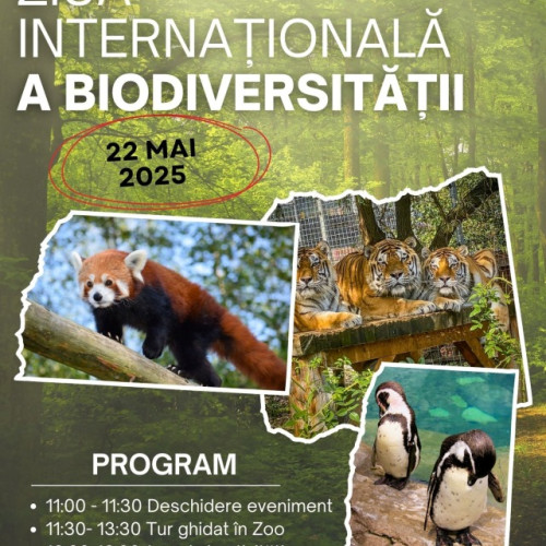 Gradina Zoologica Brasov celebreaza Ziua Internationala a Biodiversitatii