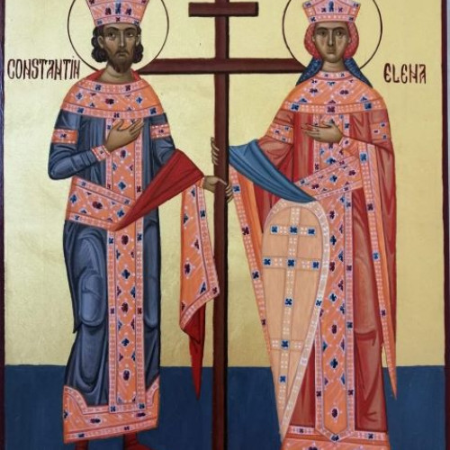 Biserica Ortodoxă îl sărbătorește pe Sfântul Împărat Constantin și Mama sa Elena