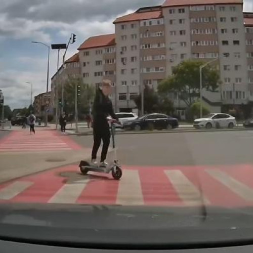 Accidentele pe trecerile de pietoni: un tânăr din Cluj-Napoca scapă fără zgârieturi