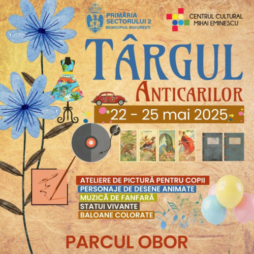 Târgul Anticarilor revine în Parcul Obor