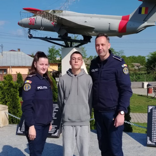 Un tânăr din Hlipiceni salvează un copil pierdut